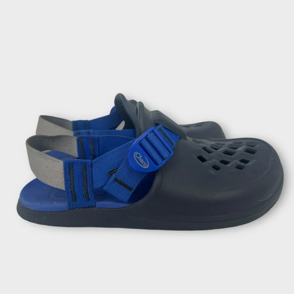 Chaco Chillos Clog Sandals Two Pairs Men’s Size 9 One Black Pair One Navy Blue - Picture 3 of 13